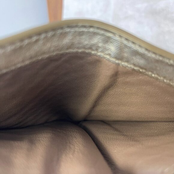 BOTTEGA VENETA Gold Intrecciato Leather Wallet with Coin Pouch - Preowned - Picture 10 of 15